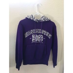Purple Washington DC Hoodie
